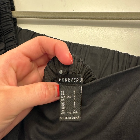 Forever 21 Black Mini Dress - Picture 7 of 7